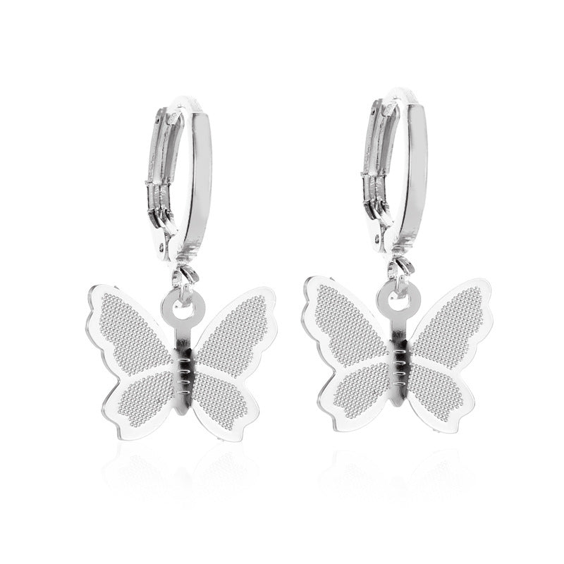 Butterfly Dangle Earrings Drop Earrings