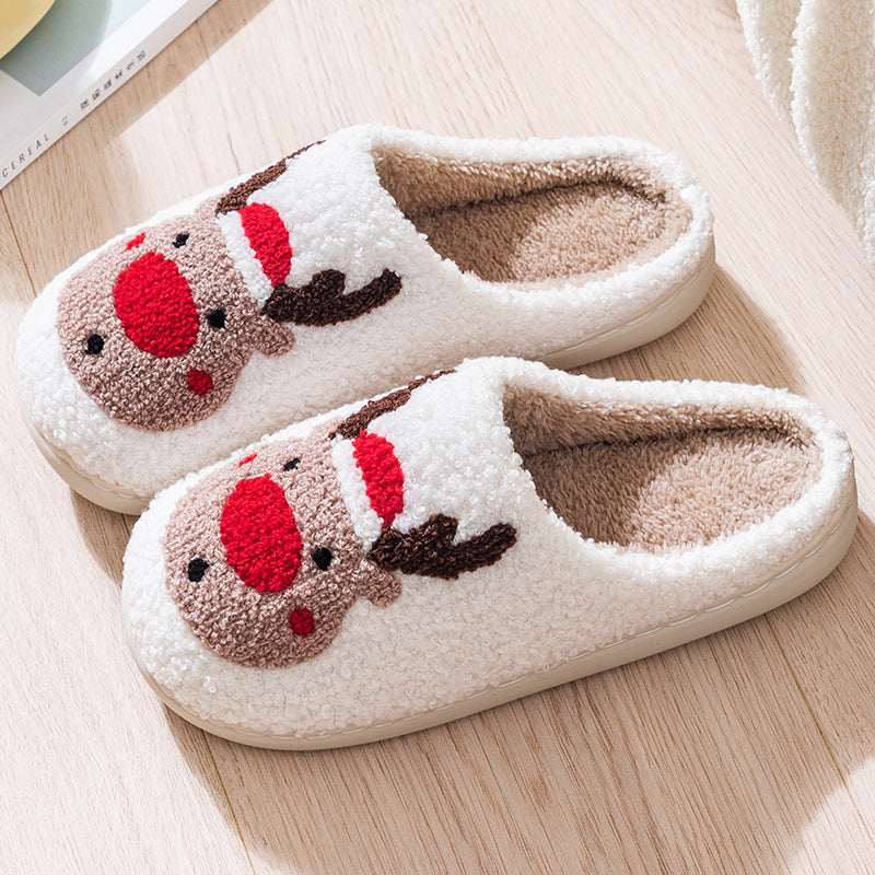 Reindeer Soft Plush Comfy Slipper