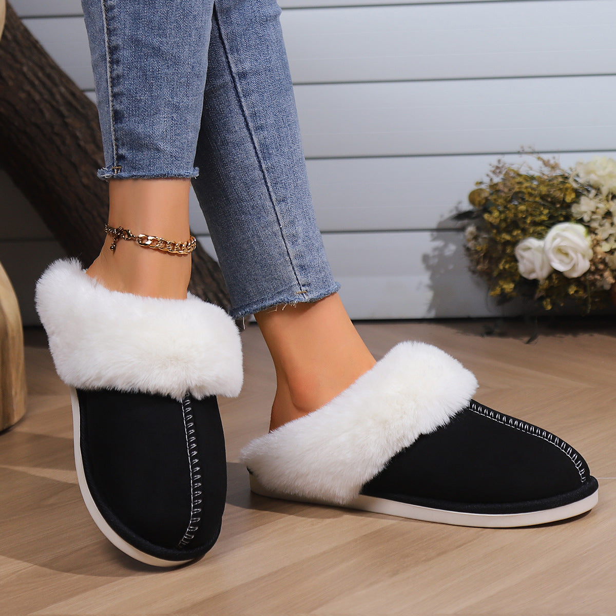 Fuzzy Warm Comfy Slippers