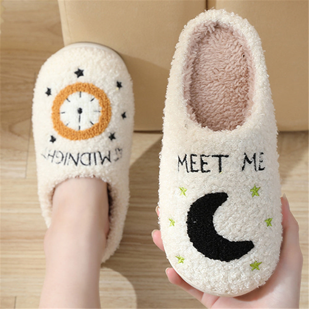 Moon Soft Plush Comfy Slipper