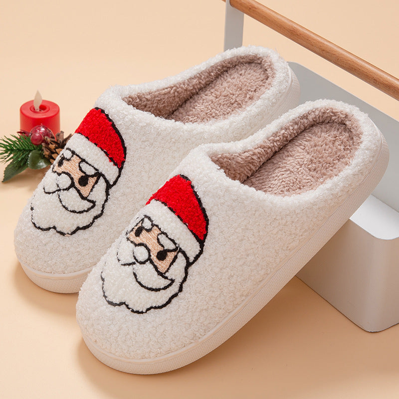 Santa Plush Warm Slippers