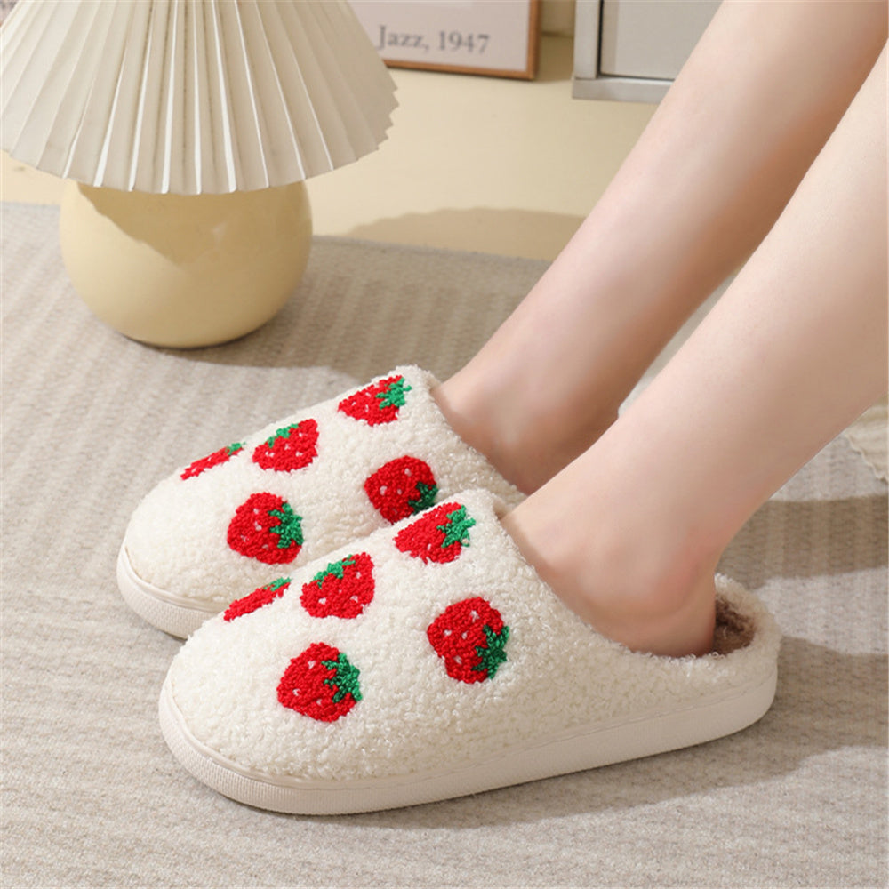 Strawberry Memory Foam Slippers