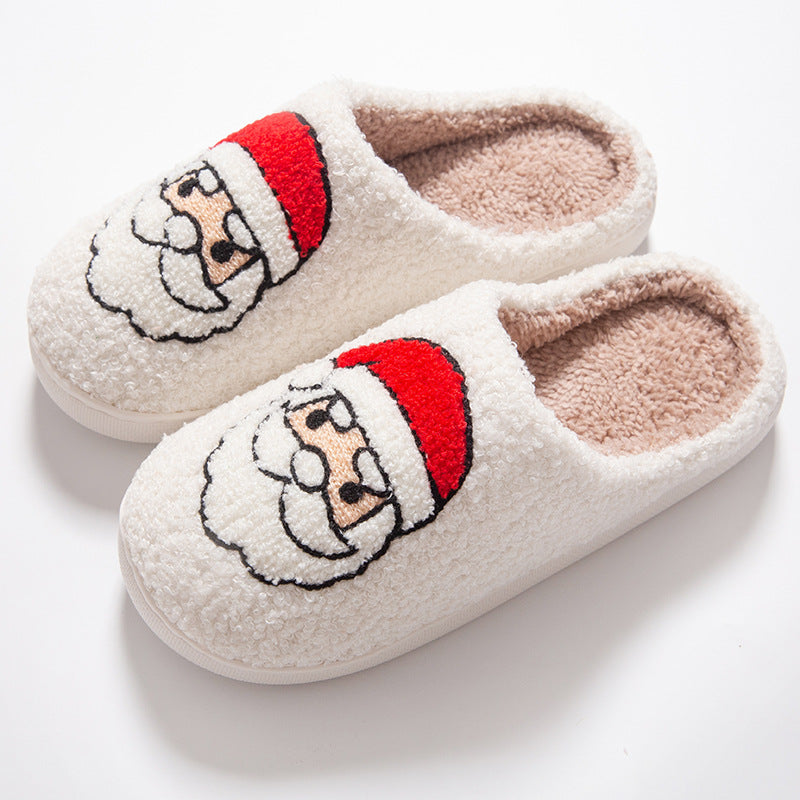 Santa Plush Warm Slippers