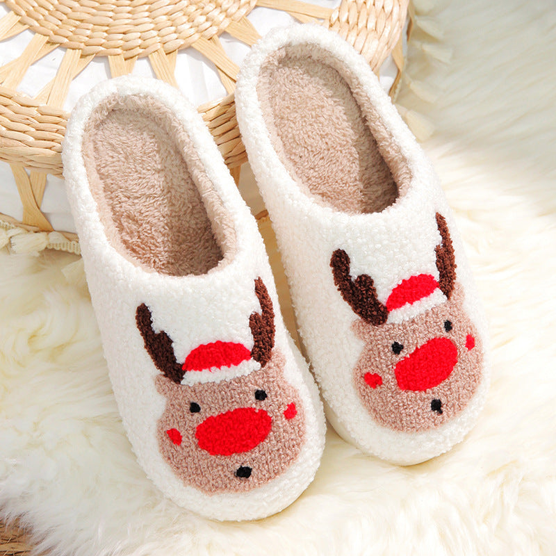 Reindeer Soft Plush Comfy Slipper