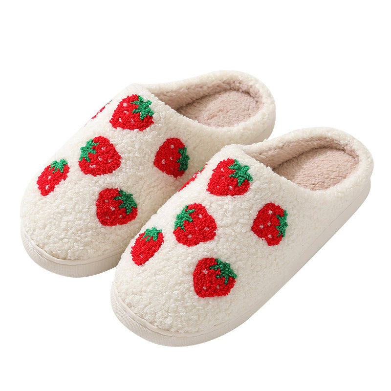 Strawberry Memory Foam Slippers