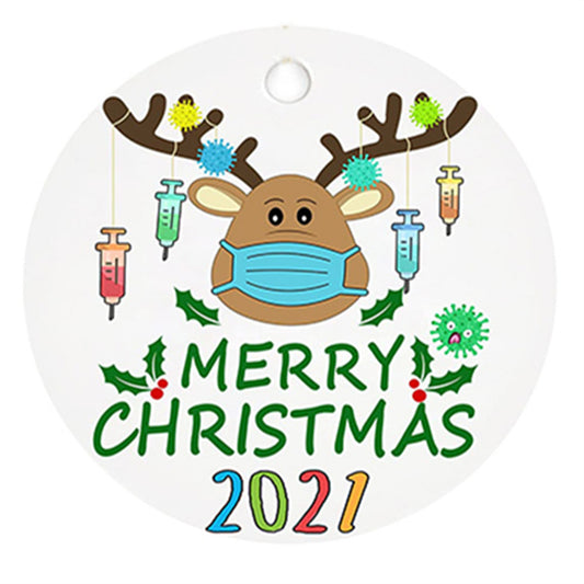 Christmas Round Ornament - C1