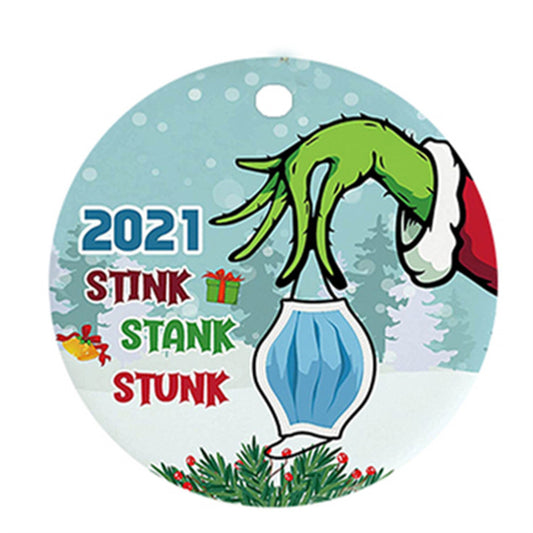 Christmas Round Ornament - C2